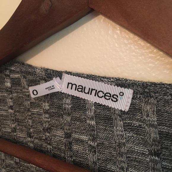 Heather Gray Waterfall Cardigan - Picture 3 of 4